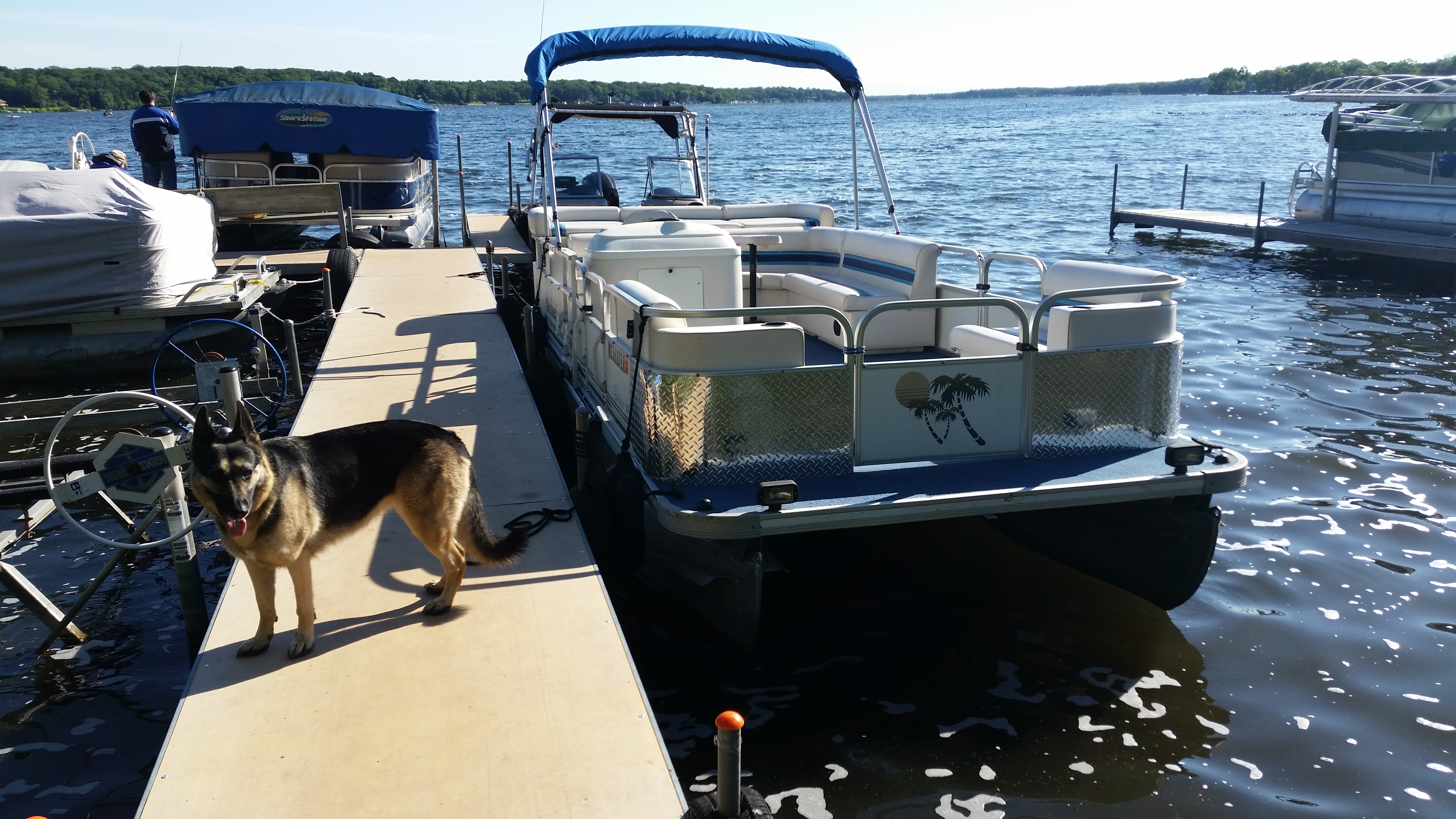 Rent a Lake Delavan Pontoon Boat
